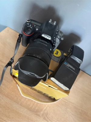 Kit foto Nikon D750 + Sigma 24-70 Art f 2.8 + Nikon 50mm f 1.4 + blitz