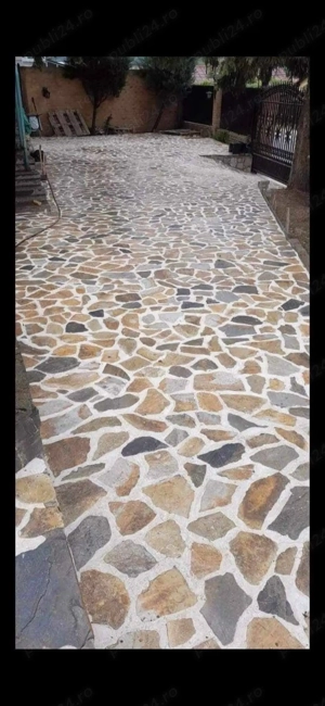 piatră naturala de munte pentru curte si gradina 