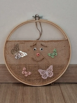 Decoratiuni Pentru Casa Curte Gradina Din Lemn - Sticla - Iuta - Handmade