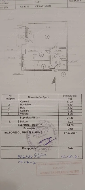 Garsoniera 35 mp Titan - 1 Decembrie 1918