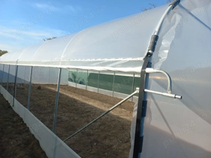 Vindem solarii gradina rezistente teava galvanizata folie UV 180 microni 3 ani garantie kit complet 