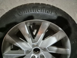 215/55/R17  2 roti Aliaj  cu anvelope  Mercedes V class , Vito  - imagine 3