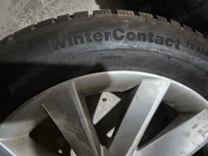 215/55/R17  2 roti Aliaj  cu anvelope  Mercedes V class , Vito  - imagine 4