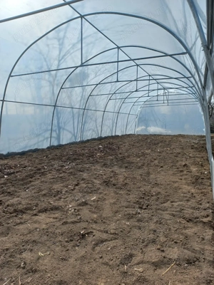 Oferim solarii gradina profesionale teava galvanizata folie UV 180 microni 3 ani garantie laterale a