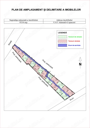 Loturi de vanzare zona rezidentiala - Adunatii Copacen