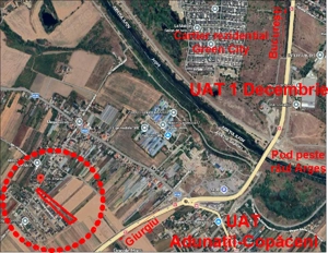 Loturi de teren de vanzare zona rezidentiala - Adunatii Copaceni - imagine 2