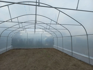 Oferim solarii gradina rezistente teava zincata folie UV 180 microni 3 ani garantie laterale aerisir