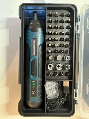 Surubelnita electrica 5 NM cu trusa - imagine 4