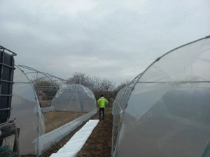 Vindem solar gradina rezistente structura galvanizata folie 180 microni 3 ani garantie kit complet m