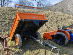 remorca Agricola basculabila pt tractoraș 