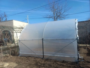 Vindem solarii legume profesionale teava galvanizata folie 180 microni garantie 3 ani laterale aeris