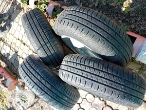 Vand set jante din aluminiu, de 14 inch, cu cauciucuri de vara - imagine 5