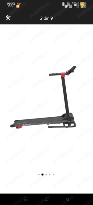 Banda alergare, aparat abdomene și bicicleta de recuperare 