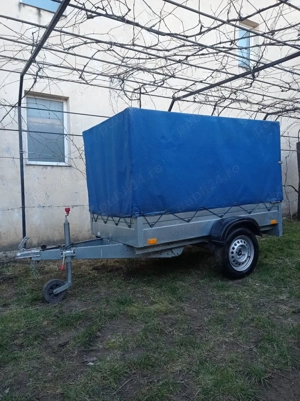 Remorcă Basculabilă, Nouă Nefolosită, Înmatriculată România.