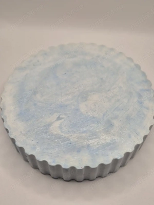 Scrumiera model craniu albastru 