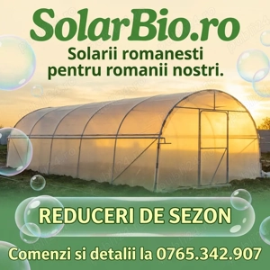 Solarii de gradina kituri complete