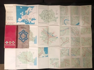 Harta României din vremea Comunistă 