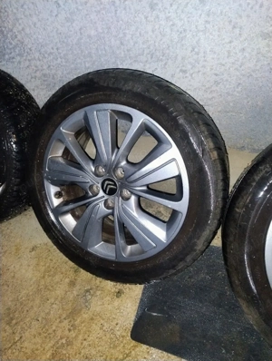 set jante aliaj originale Citroen C4 Picasso 17 " - imagine 4
