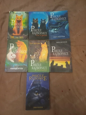 Erin Hunter - Pisicile razboinice - 7 volume - vol 1-7