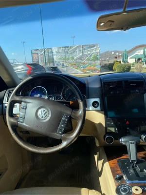Volkswagen Touareg 3.0 diesel,inmatriculat,Piele,Carlig,Camera,Automat,Navi - imagine 5