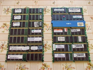 Memorii ram 512MB DDR1 frecvente diferite