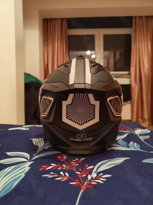 Cască Moto SILVIS M (55-56)   stare excelentă - imagine 3