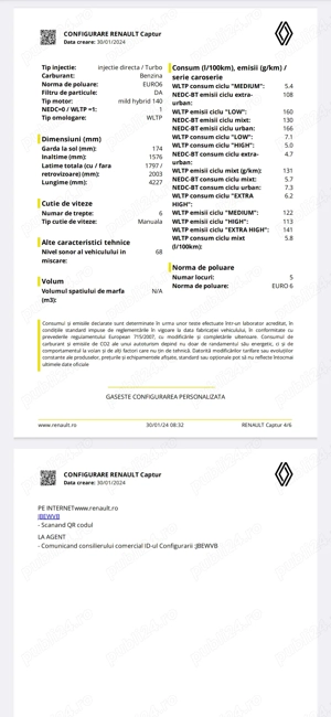 De vanzare renault kaptur myld hibrid - imagine 10