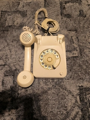 Telefon fix cu disc vintage  - imagine 4