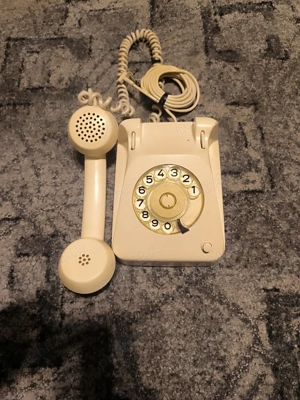Telefon fix cu disc vintage  - imagine 2