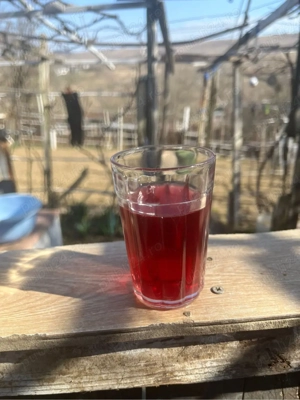 Vand vin natural roze