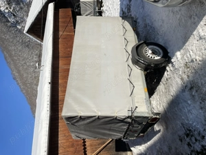 Remorcă Stema 1300 kg cu sistem de frânare înmatriculată Germania  - imagine 2