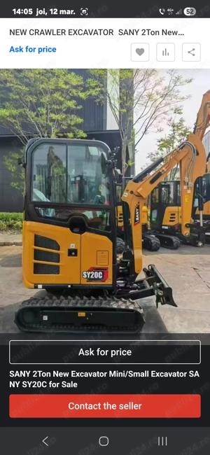Execut lucrări cu miniexcavator - imagine 2