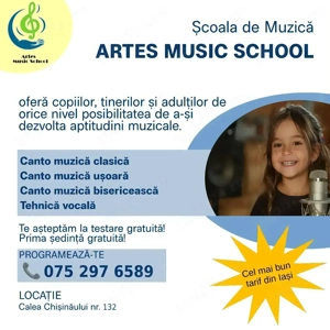 Profesor Canto Iași - Cel mai mic tarif