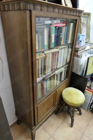 Vitrina Thoner Radauti Bucovina Mobila Lemn Masiv Vintage Retro anii 1930