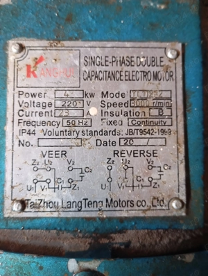Vând motor electric 4kw  - imagine 2