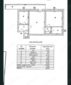 Sos Giurgiului Piata Progresu,ap 2 camere, 53mp, 76.000euro