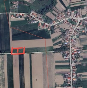 Teren intravilan de vânzare  sat Săbolciu, comuna Sacadat, loc. Oradea | Locație excelentă - imagine 2