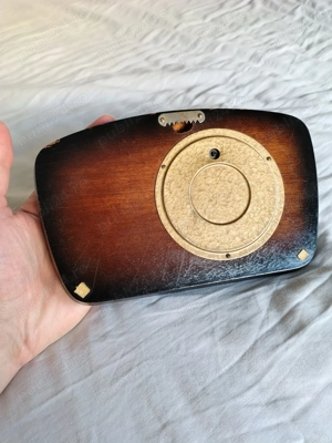 Barometru si Termometru Vintage Wooden Barometer Meteorological Station