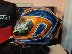 Casca moto Icon Airflite marimea M-L NOUA ochelari soare incorporati - imagine 5