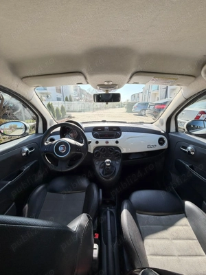 Persoana fizica vand Fiat 500, 1,4 benzina 100 HP an, cutie de viteze manuala 6 trepte. - imagine 3