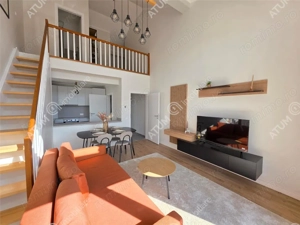 Penthouse cu 4 camere complet mobilat si utilat Turnisor Sibiu