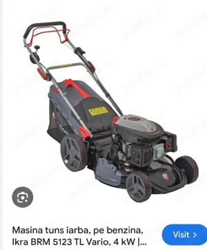 Vând mașină de tuns gazon cu motor Lamborghini