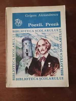 43. Carte, Poezii, Proză, Grigore Alexandrescu 
