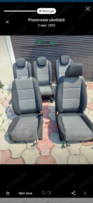 Vand scaune Volkswagen Sharran 2011 - imagine 3