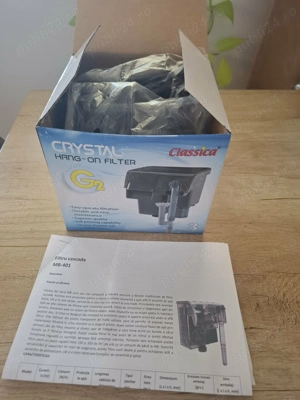 Filtru acvariu Crystal Hang-On Filter G2   nou