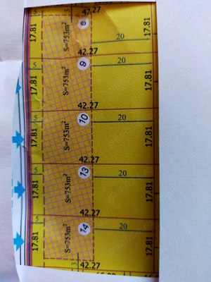 Parcele de teren pentru construire locuinte.