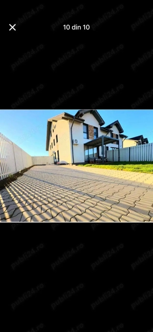Casa direct proprietar 5 camere 220 mp curte libera - imagine 2