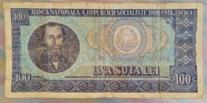 Vand o bacnota veche "UNA SUTA LEi"