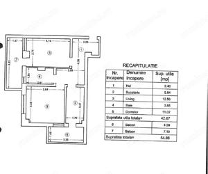 Apartament 2 camere decomandate in spate la Kauffland Pacurari - imagine 7