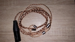 Nici HiFi-13 cablu iem in ear (4pin XLR la 2pin)